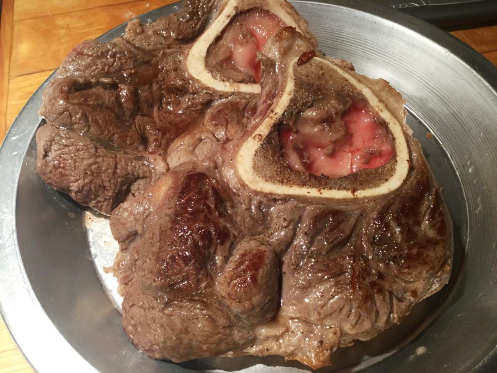 Braised Beef shanks with carrots in the Instant Pot