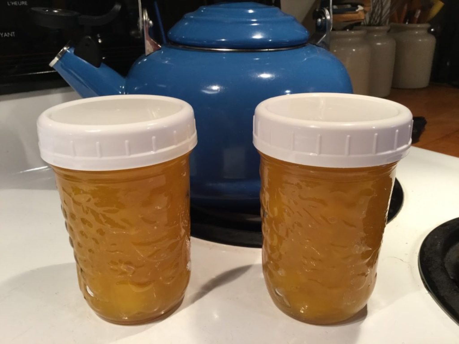 Tartinade de mangues au miel Photo