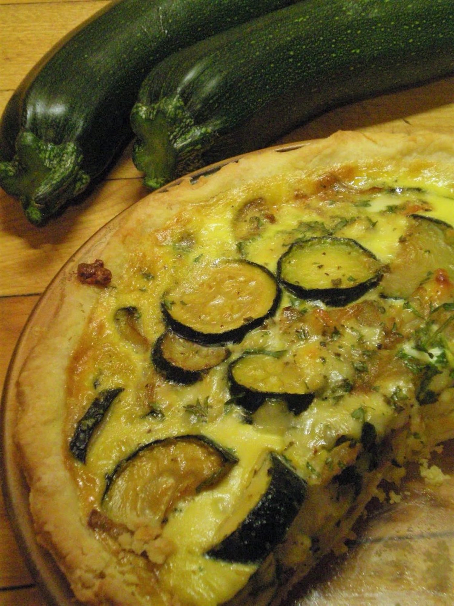 Pâté aux courgettes