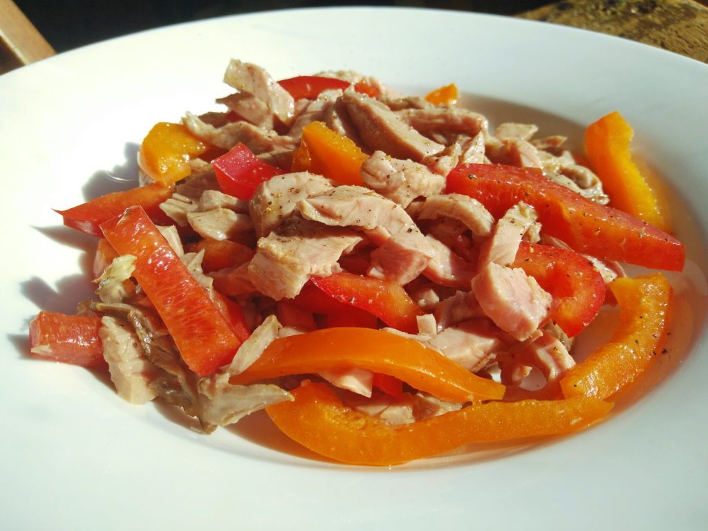 Salade de boeuf mexicaine
