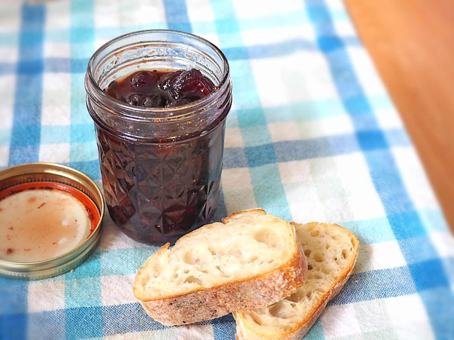 Confiture de canneberges