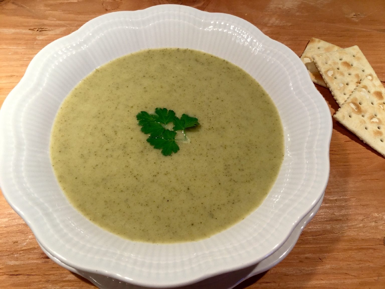 Potage brocoli dans l'Instant Pot
