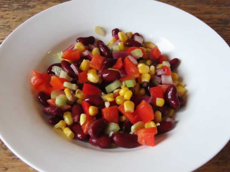 Red bean and corn Salad