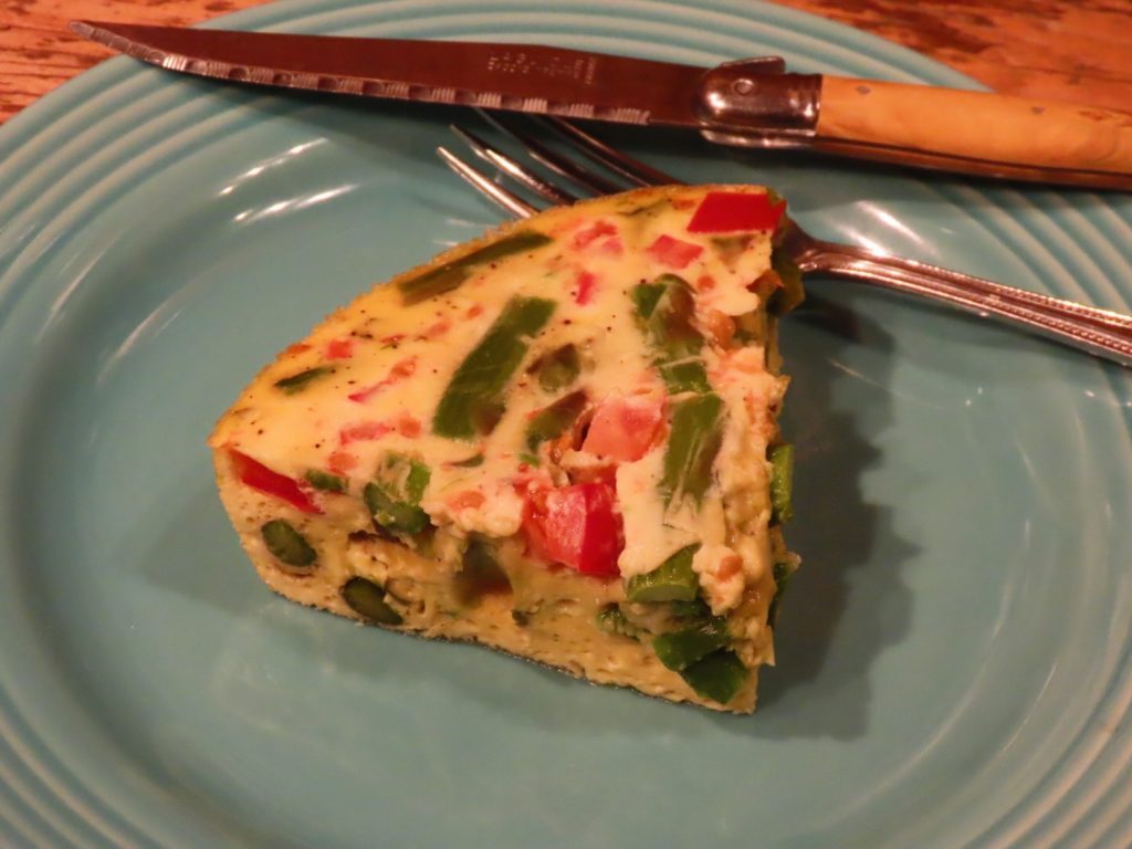 Instant Pot Asparagus Frittata