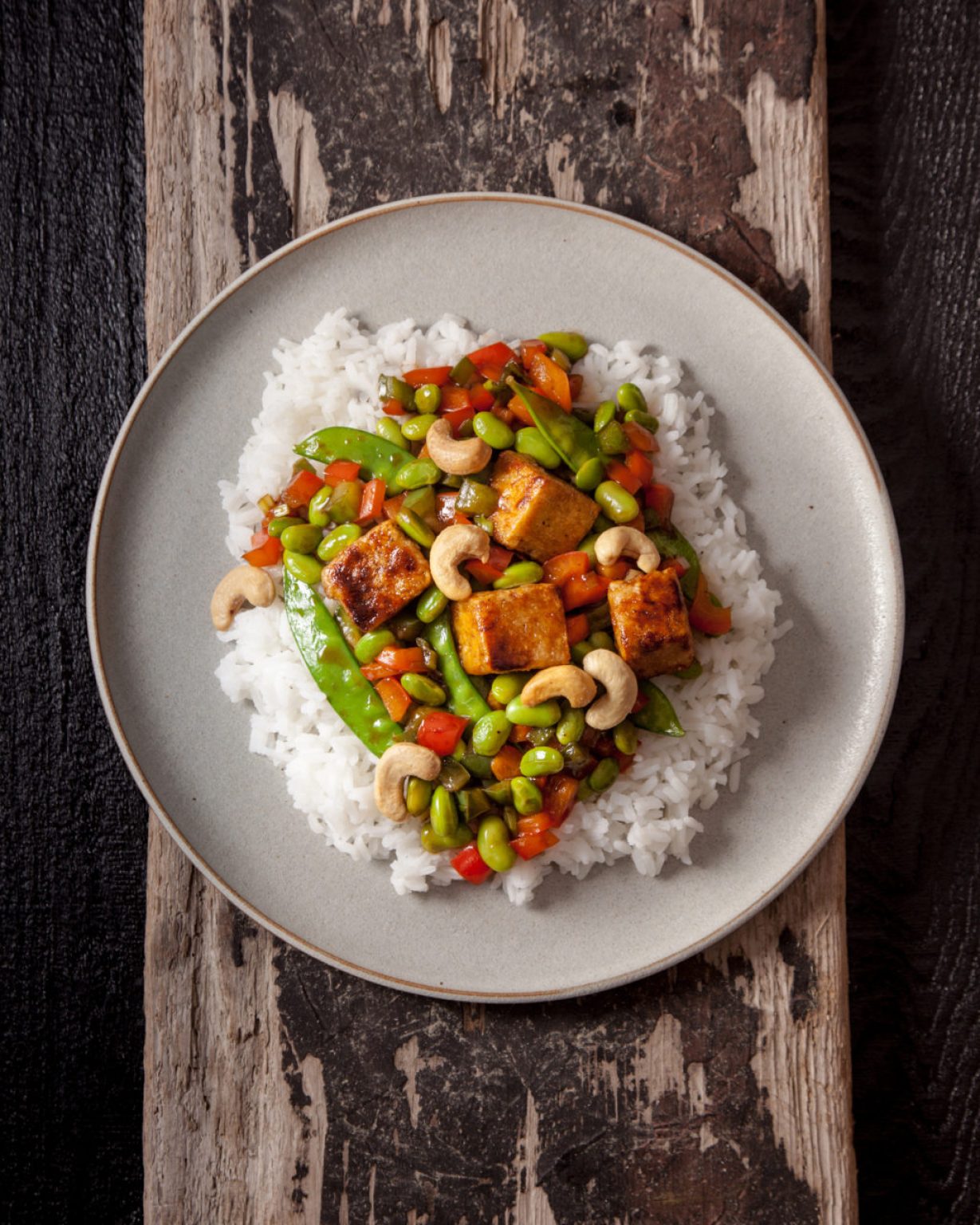 Sauté de Tofu et de Légumes à l'Érable