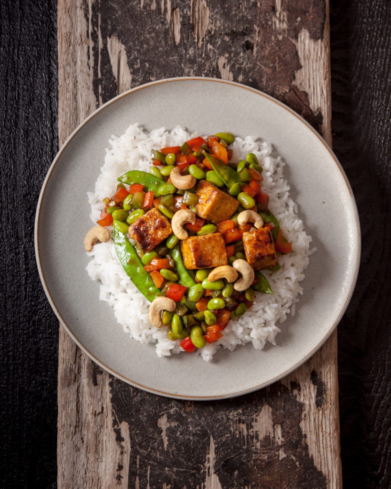 Sauté de Tofu et de Légumes à l'Érable