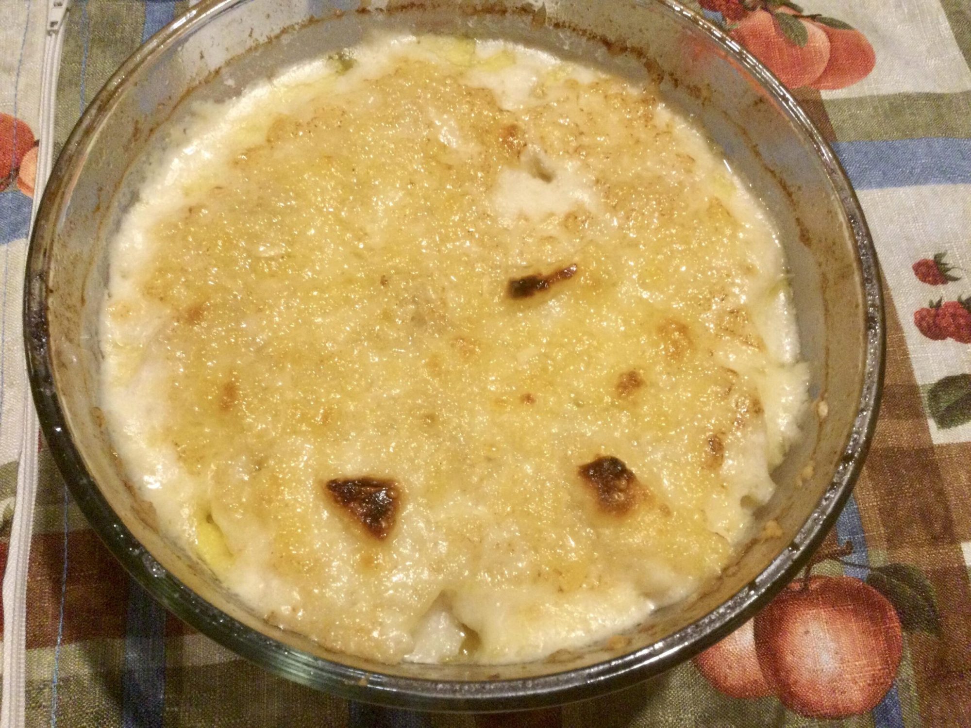 Gratin de pommes de terre au jambon dans l'Instant Pot