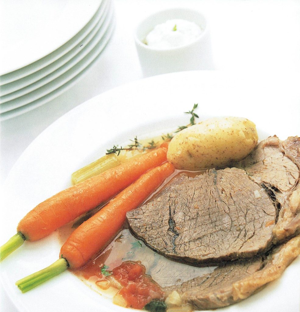 Creole Beef and Vegetable Bouilli