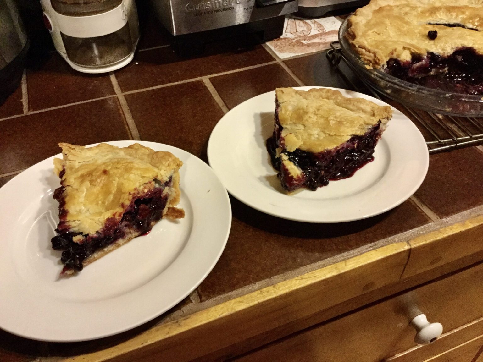 Tarte aux bleuets