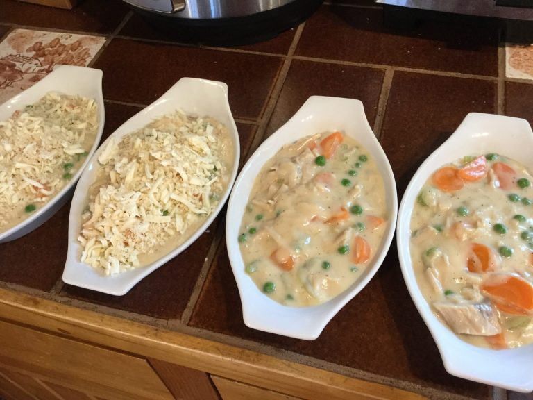 Gratins au poulet